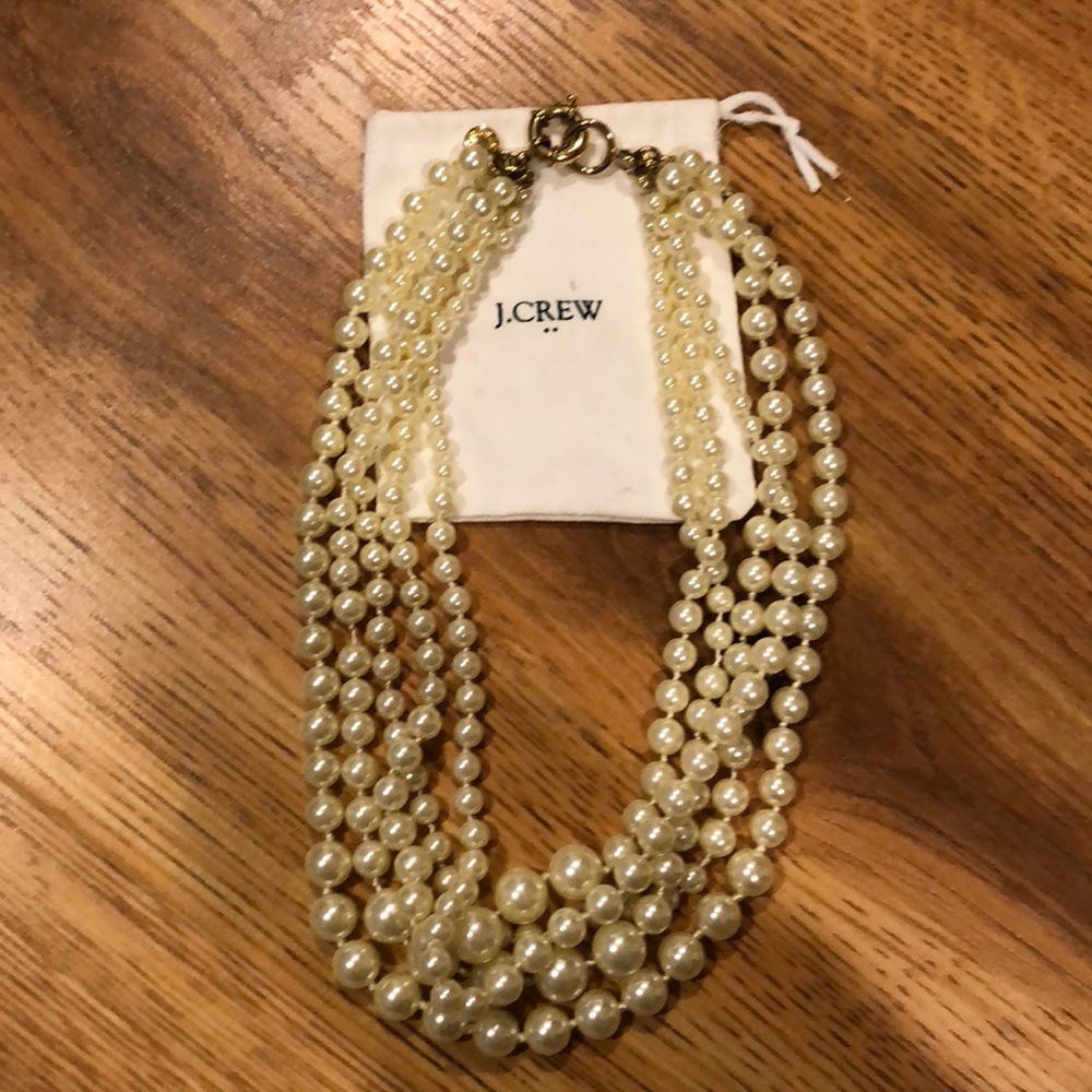 J.Crew Pearl Beaded Necklace